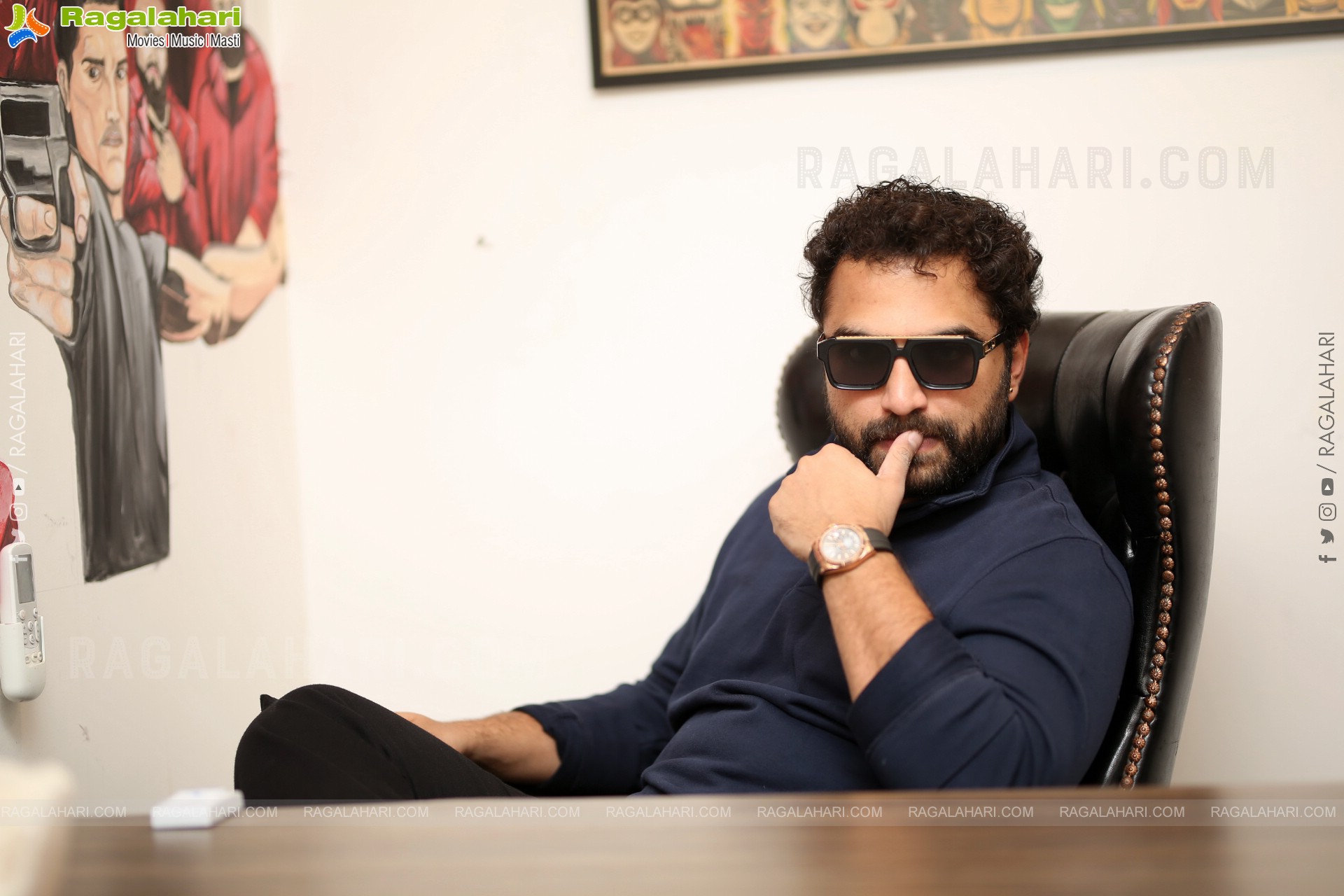 Vishwak Sen at Das Ka Dhamki Interview, HD Gallery