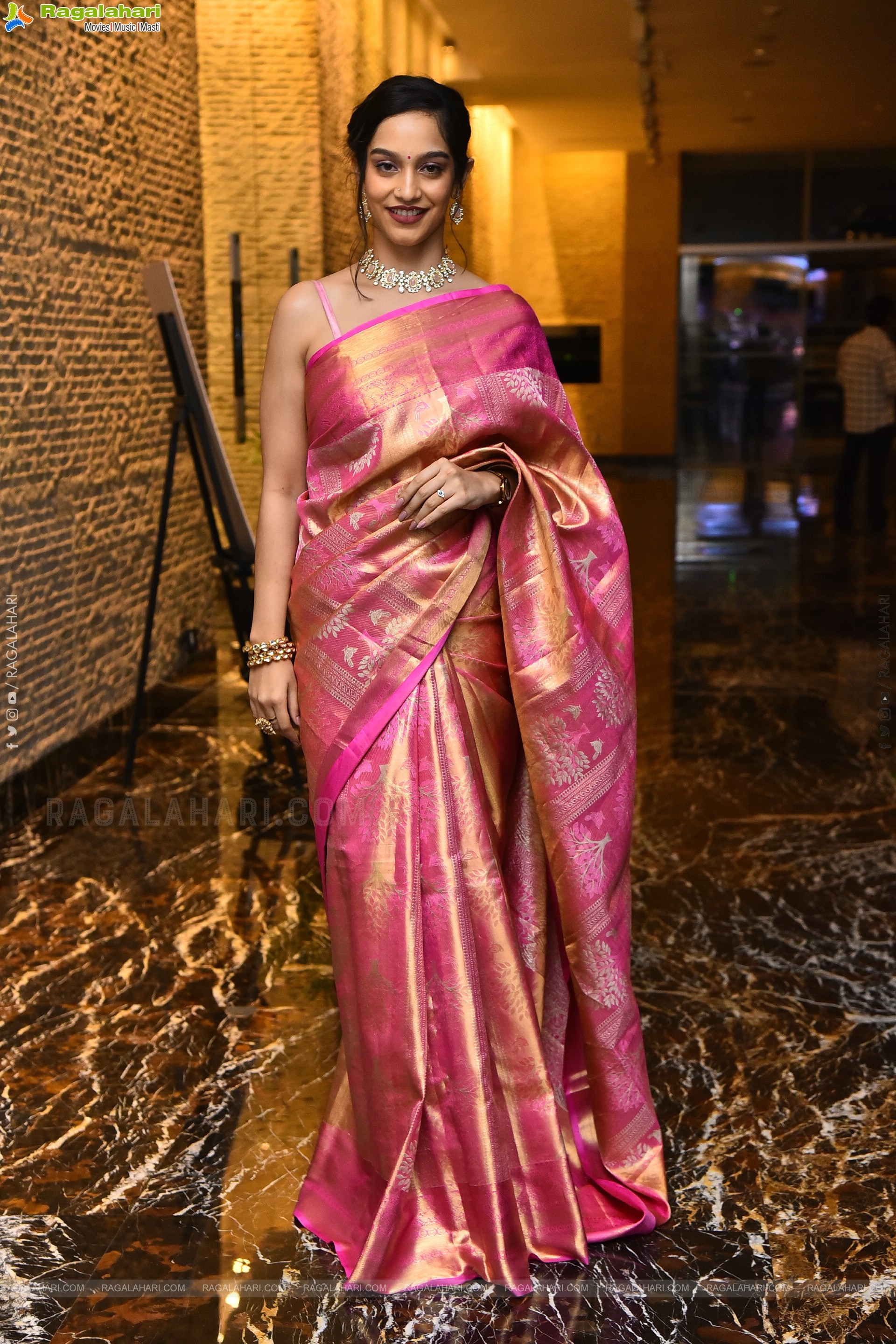 Anushreya Tripathi at Razakar Pre Release Event, HD Gallery