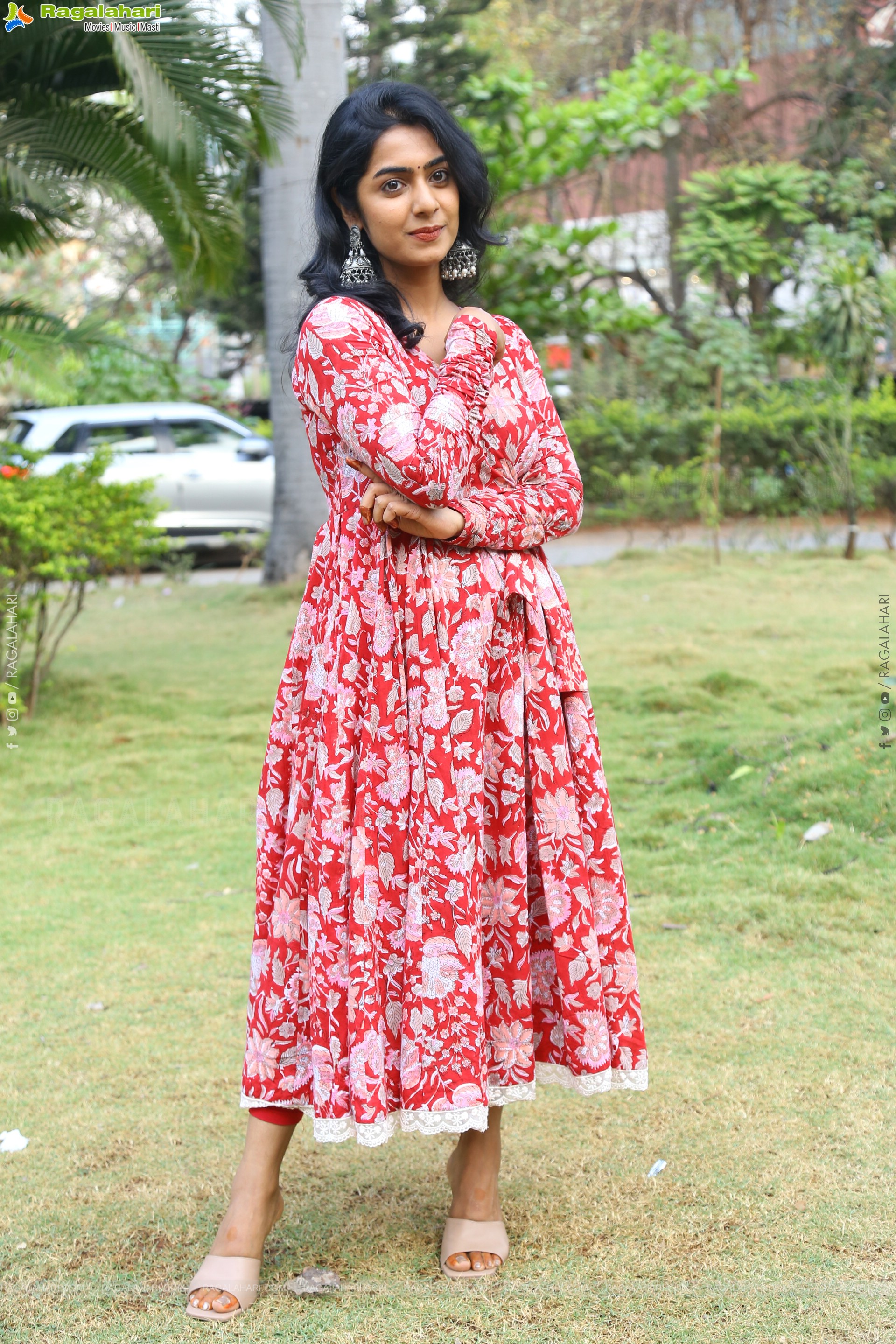Meghalekha Kacharla at Roti Kapada Romance Movie Press Meet, HD Gallery