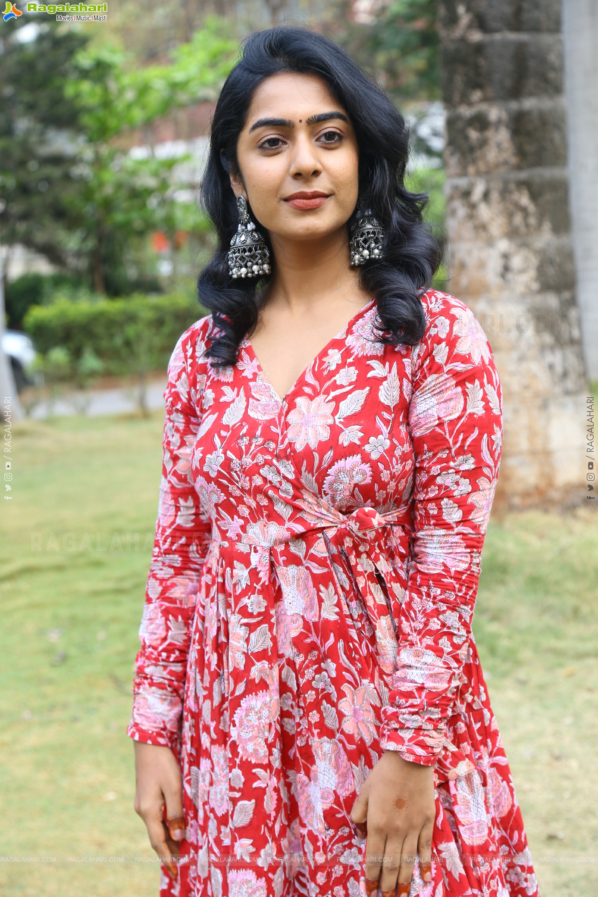 Meghalekha Kacharla at Roti Kapada Romance Movie Press Meet, HD Gallery