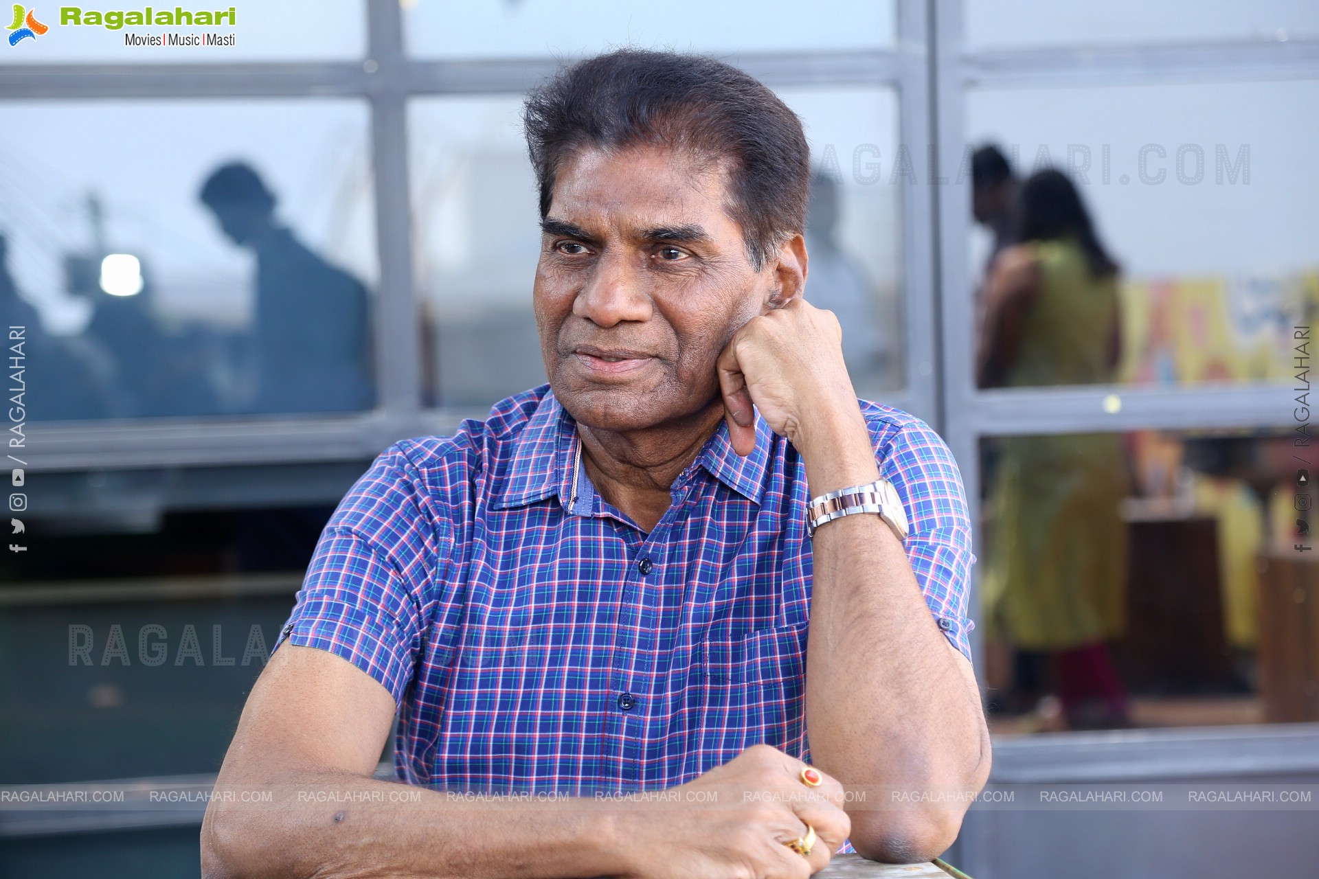 Producer K.K. Radhamohan at Bhimaa Movie Interview, HD Gallery