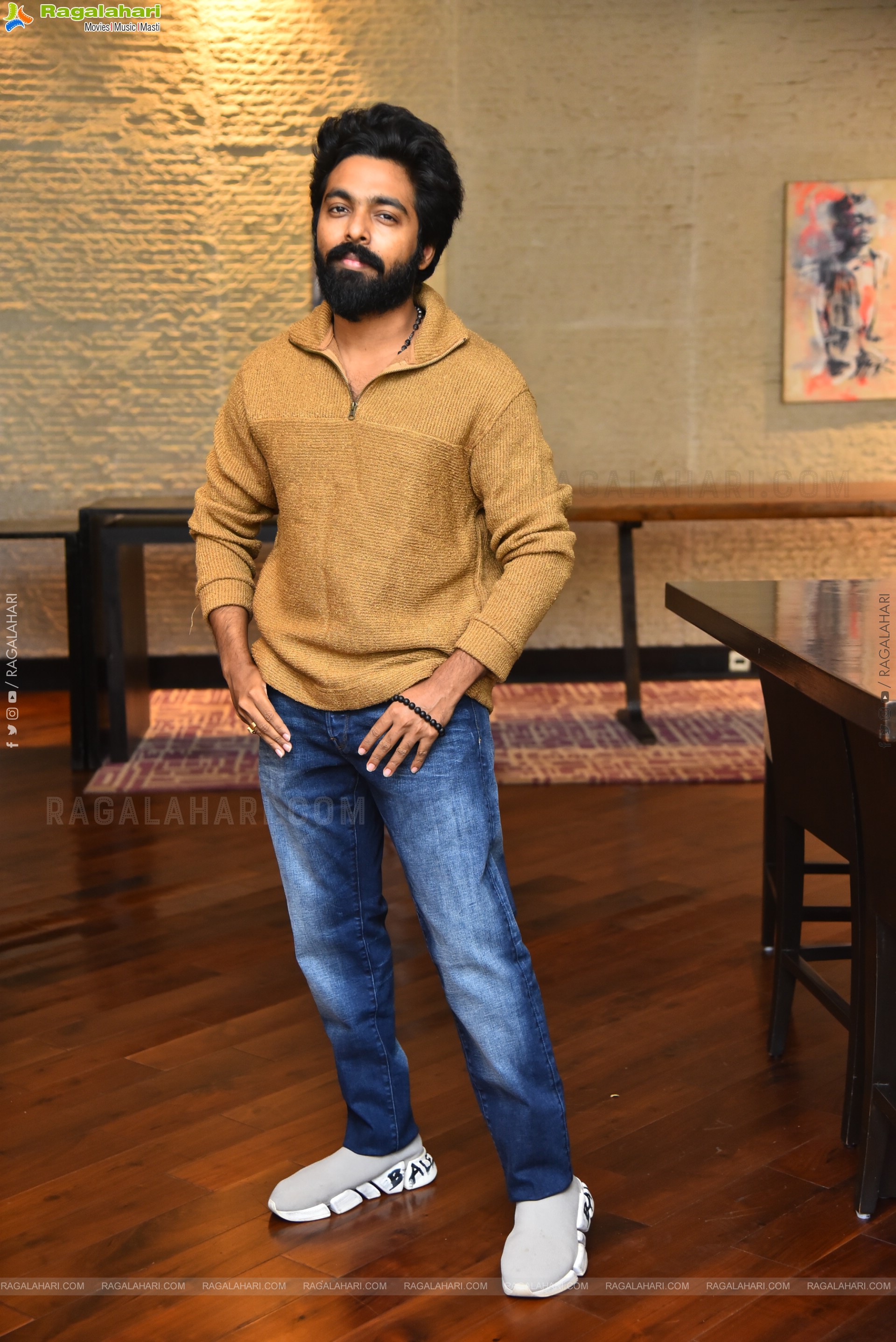 Music Director G. V. Prakash Kumar at Kingston Interview, HD Gallery