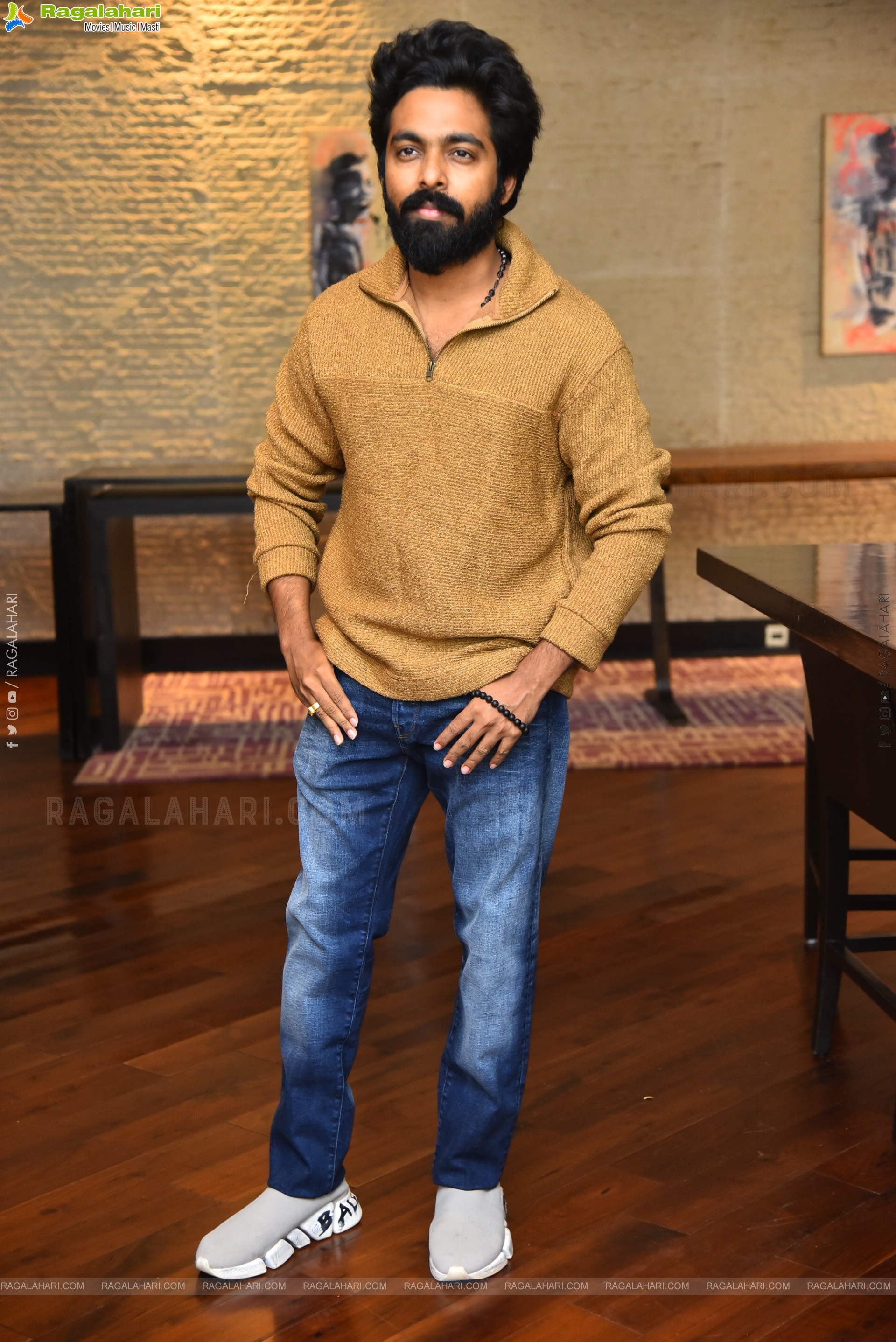 Music Director G. V. Prakash Kumar at Kingston Interview, HD Gallery