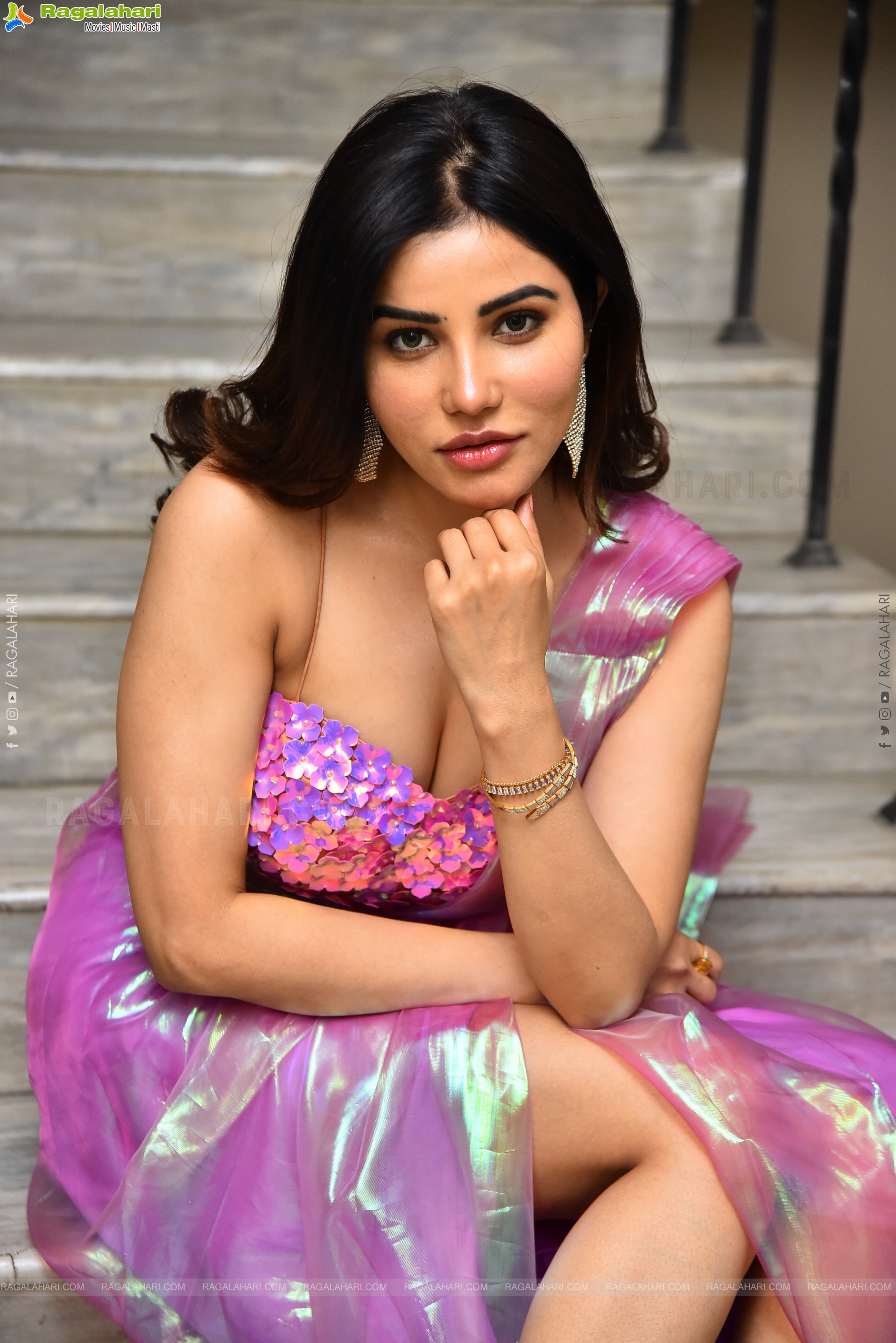 Krisheka Patel at Artiste Trailer Launch, HD Gallery