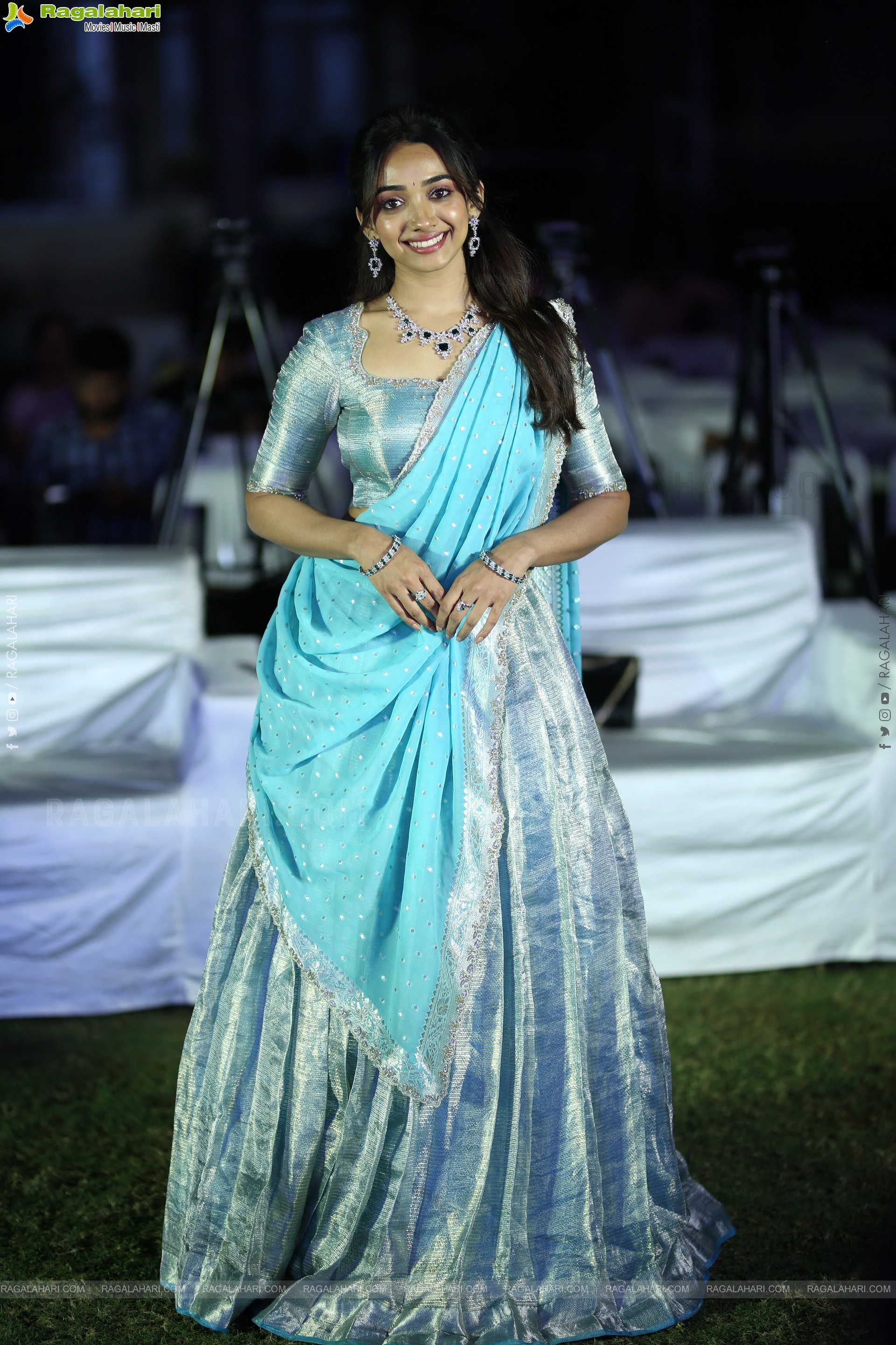 Saanve Megghana at Tuk Tuk Movie Pre Release Event, HD Gallery