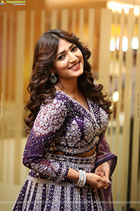 Vihanshi Hegde at O Andala Rakshasi Pre Release Event