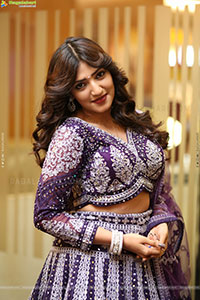 Vihanshi Hegde at O Andala Rakshasi Pre Release Event