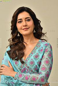 Raashi Khanna at Ustaad Bhagat Singh Interview, HD Gallery 