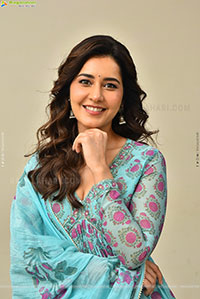Raashi Khanna at Ustaad Bhagat Singh Interview, HD Gallery 