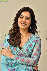 Raashi Khanna at Ustaad Bhagat Singh Interview, HD Gallery 
