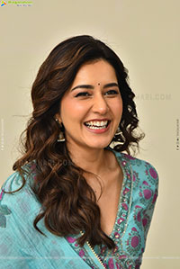Raashi Khanna at Ustaad Bhagat Singh Interview, HD Gallery 