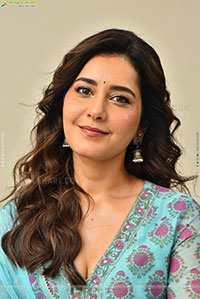 Raashi Khanna at Ustaad Bhagat Singh Interview, HD Gallery 