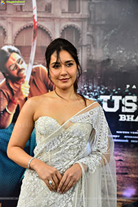 Raashi Khanna at Ustaad Bhagat Singh Pressmeet, HD Gallery 