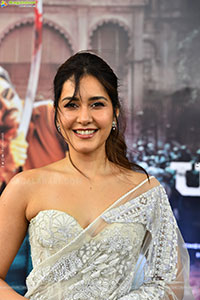 Raashi Khanna at Ustaad Bhagat Singh Pressmeet, HD Gallery 