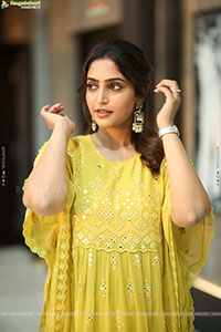 Reba Monica John at Mrithyunjay Movie Pressmeet, HD Gallery 