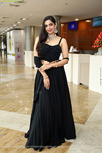 Swetha Kanduri Stills in Black Dress, HD Gallery