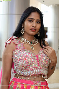 Vrindha Reddy stills in Lehenga Choli, HD Gallery