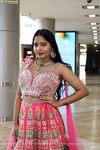 Vrindha Reddy stills in Lehenga Choli, HD Gallery