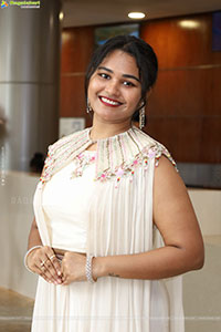 Yashaswi Shetty in Beautiful White Dress