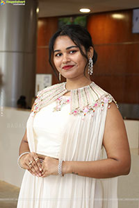 Yashaswi Shetty in Beautiful White Dress