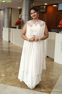 Yashaswi Shetty in Beautiful White Dress