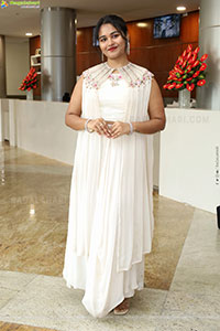 Yashaswi Shetty in Beautiful White Dress