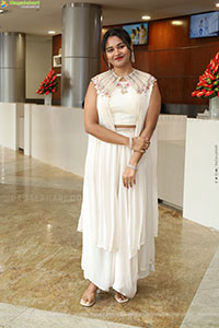 Yashaswi Shetty in Beautiful White Dress