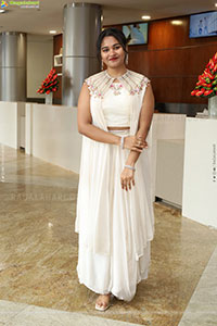 Yashaswi Shetty in Beautiful White Dress
