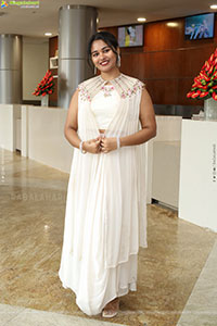 Yashaswi Shetty in Beautiful White Dress