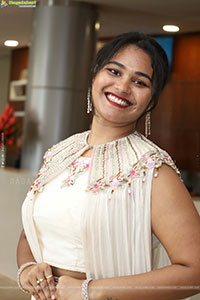 Yashaswi Shetty in Beautiful White Dress