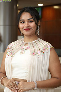 Yashaswi Shetty in Beautiful White Dress