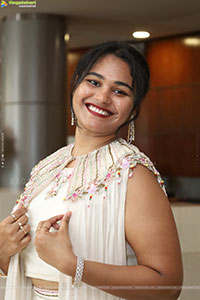 Yashaswi Shetty in Beautiful White Dress