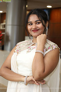 Yashaswi Shetty in Beautiful White Dress