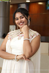 Yashaswi Shetty in Beautiful White Dress