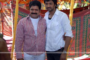 Aryan Rajesh-Srihari Film Muhurat