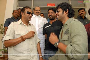 Bujjigadu Preview Show for Mohan Babu Family