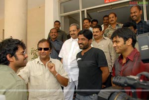 Bujjigadu Preview Show for Mohan Babu Family