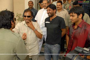 Bujjigadu Preview Show for Mohan Babu Family