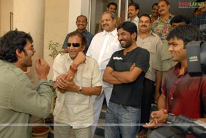 Bujjigadu Preview Show for Mohan Babu Family