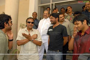 Bujjigadu Preview Show for Mohan Babu Family