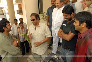 Bujjigadu Preview Show for Mohan Babu Family