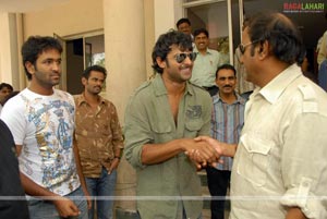 Bujjigadu Preview Show for Mohan Babu Family