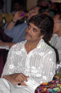 Nagarjuna & Shriya at Galla Thick Mango Nectar Launch