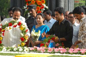 NTR family pays tribute 