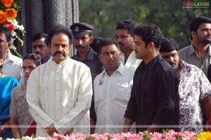 NTR family pays tribute 