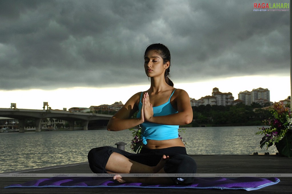 Actress Ileana High Quality Yoga Stills