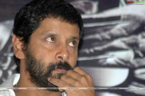 Vikram at Mallanna Trailor Launch