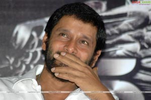 Vikram at Mallanna Trailor Launch