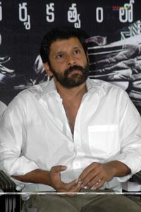 Vikram at Mallanna Trailor Launch