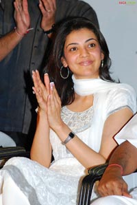 Kajal Expressions at Bheemili Audio Release